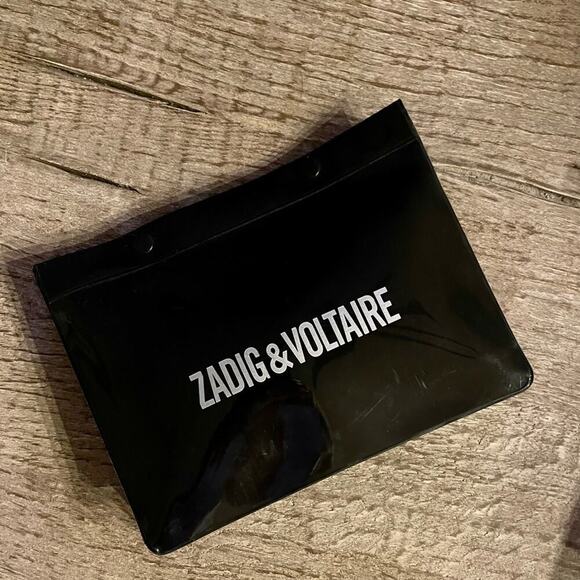 Zadig & Voltaire Triangle Logo Bikini in White. - Picture 10 of 11